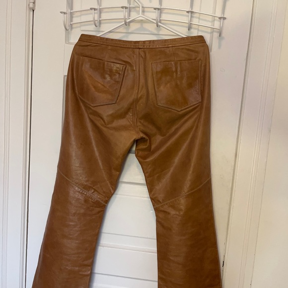 Gap leather bootcut pants - Picture 4 of 5